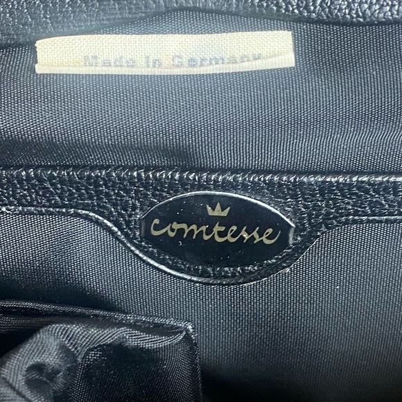 Comtesse Vintage Leather Made In Germany Small Handbag Purse Clutch. - Picture 9 of 12
